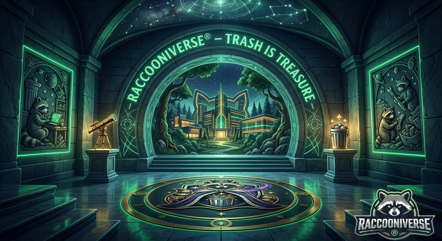 Trash is Treasure – Betritt das Raccooniverse®